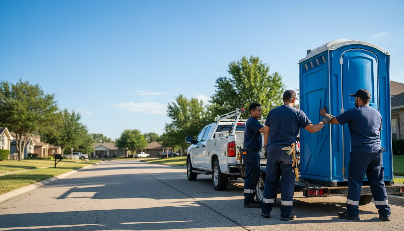Portable Toilet Rental in Meadow, TX near me